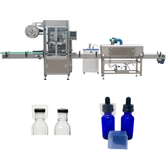 Высокоскоростная автоматическая этикетировочная машина с термоусадочной муфтой для бутылок